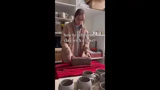 How to use a towel ❤️ ••• Follow @wave_ceramics for more!