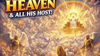 Heaven and all His HOST Worshipping GOD.