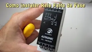 Como instalar rele falta de fase