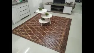 Indonesian Natural Coconut Wood Carpet Mat +62813 1050 9089 WA