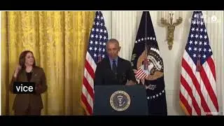 Biden Gets Embarrassed as guests Swarm Around Obama