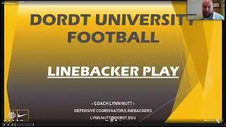 Dordt University Football Linebacker Play - Lynn Nutt - Dordt Univ.