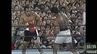 Ali vs Norton III round 13 Counting + Reflexion on the scoring