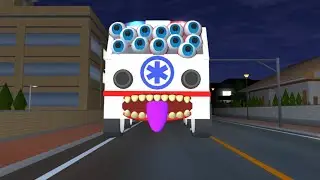 There&rsquo;s Horror Monster Ambulance With Many Eyes ❗😱 SAKURA SCHOOL SIMULATOR