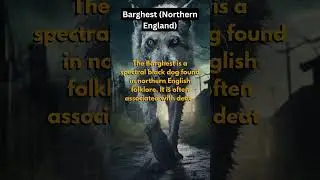 Barghest: The Phantom Black Dog of Northern England #subscribe #interstingfacts