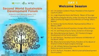 WSDF 2020: Welcome Session