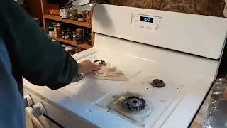 EASIEST WAY TO CLEAN THE STOVE & OVEN ...DAWN POWER WASH!