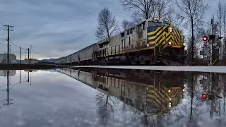 CNR Train Spotting HD: CN 3945 East, G834 Departs Hampton BC: 2/3 2025/12/25