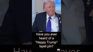 Вы когда-нибудь слышали о значке с надписью &laquo;Счастливый Трамп&raquo;?