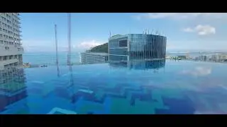 Infinity Pool on Mandarina Colombo Hotel rooftop