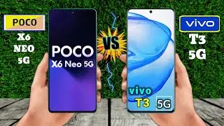 Vivo t3 vs poco x6 neo full comparison 🔥⚡/@rahultech3