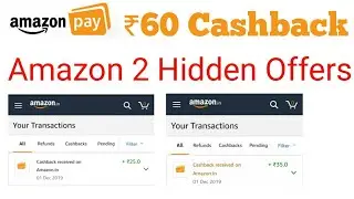 Amazon 2 Hidden UPI offers - Get ₹60 Amazon Pay Balance Cashback || Nctricks