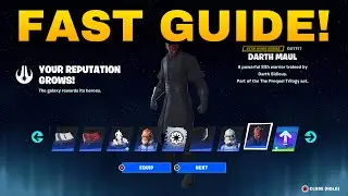 How To COMPLETE ALL STAR WARS FIND THE FORCE WITHIN QUESTS CHALLENGES in Fortnite! (Quests Guide)