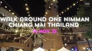 Walk around One Nimman Chiangmai Thailand on 14 Nov 23 [Travel ASMR]