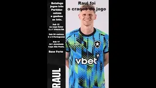 Botafogo joga três partidas em um unico dia e ganha as três.