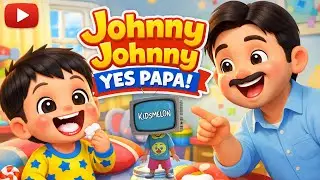 Johnny Johnny Yes Papa 👶🍭 | Popular Nursery Rhyme for Kids | KidsMelon
