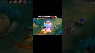 Bro showing off his pose in front of me💀#mobilelegends #DestroyerGaming #shorts #mlbbcreator