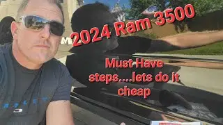 2024 Ram HD 3500 Cummins...установка подножки! пора вмешаться!