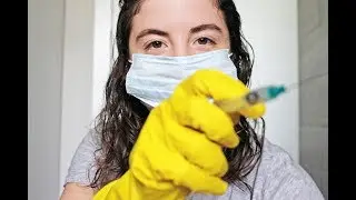 ASMR ROLEPLAY MEDICO | INYECCION CONTRA LA GRIPE