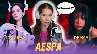 HATER LOVING AESPA???  (Hot mess, Drama) | Reaction