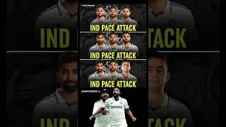 INDIAN PACE ATTACK IN ENGLAND SERIES ~ UNCERTAIN ATTACK ! #CRICKET #INDIANTEAM #BOWLER #INDIANBOWLER