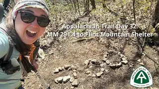 Appalachian Trail 2023: Day 32 - Stealth Site at MM 291.4 to Flint Mountain Shelter & Hitting 300 mi