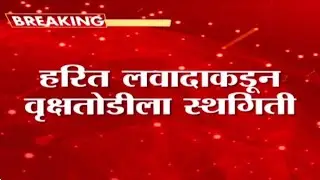 नाशिक तपोवन वृक्षतोडीला हरित लवादाची स्थगिती | Nashik Tapovan Tree Cutting Stay