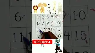 Learn Numbers | Counting 123 | Kids Cartoon #123 #counting #numbers #kidsvideo #kidstv #animals