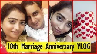10th Marriage Anniversary Surprise By Husband / Vlog - INDIAN MOM ON DUTY