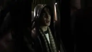 TED RYAN FREESTYLE---TEDUA FA FREESTYLE IN MEZZO A I FAN DOPO IL LIVE