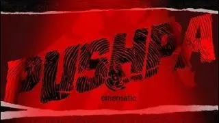 Pushpa the rule | cinematic short film | allu arjun |
