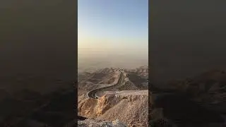 Jabal Hafeet A Scenic Drive Through the Majestic Mountains at Sunset #uae  🇦🇪