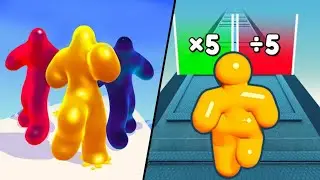 Blob Runner 🆚 Tall Man Run &ndash; Insane Transformations! 🤯 | Part 4