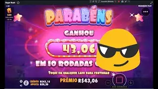COMPRANDO BONUS DE R$20,00 NO SUGAR RUSH SER&Aacute; QUE DEU BOM?