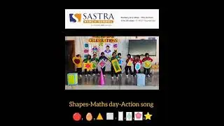 Geometrical Shapes song in Maths | Maths Day Celebrations in School | Kids #school  #artsgallery
