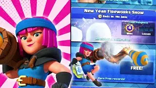 Best New Year Fireworks Show Challenge Deck! (Clash Royale)
