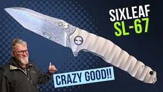 Sixleaf SL-67 #sixleafknives #sixleafsl67 #knifereview #knifedisassembly