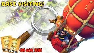 Coc Live - BASE VISITING For MAX TIPS || Clash of Clans Live