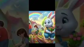 The compassionate rabbit 🐰 #shorts #shirtvideo #moralstories #moral #storyshine6