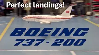Boeing 737 perfect landings - RC Airliner