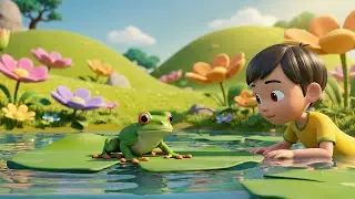 Nine Little Toy Frogs Ribbit Ribbit Ribbit | Nursery Rhymes for Kids & Baby Songs