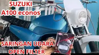 Suzuki A100 Econos, Pasang Open Filter atau Saringan Udara Alternatif