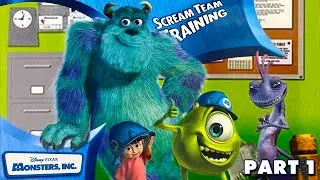 Disney Pixar's Monsters, Inc. Scream Team Training (PC) - Part 1 Gameplay | Mailroom