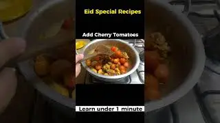 Chicken Cherry Tomatoes Recipe By Healthy Plate By SM | Eid Mubarak