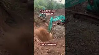 4 inch Hydraulic Sand Dredge Pump Slurry Pump with Excavator
