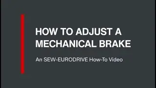 How to Adjust a Brake