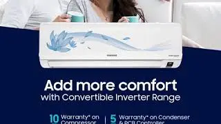 Samsung Air Conditioner (Split,Convertible,Inverter)