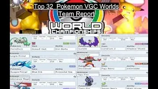 POKEMON  TOP 32 VGC WORLDS REPORT!!!( 2019)