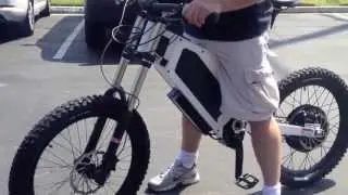 2013 Stealth Bomber Electric Bicycle 50MPH Bike quick walk around  BIKE CRAZE