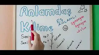 #T&uuml;rk&ccedil;e Eş anlamlı(anlamdaş)kelimeler #easyturkish #learnturkishwords #T&uuml;rk&ccedil;e#turkishforbeginners
